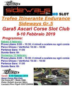 Gara5 Ascari Corse Slot 2019