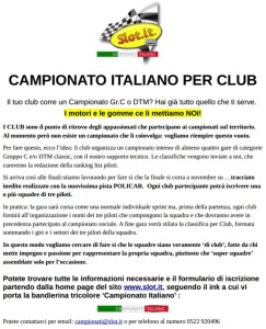 Campionato Italiano Slot.it 2019
